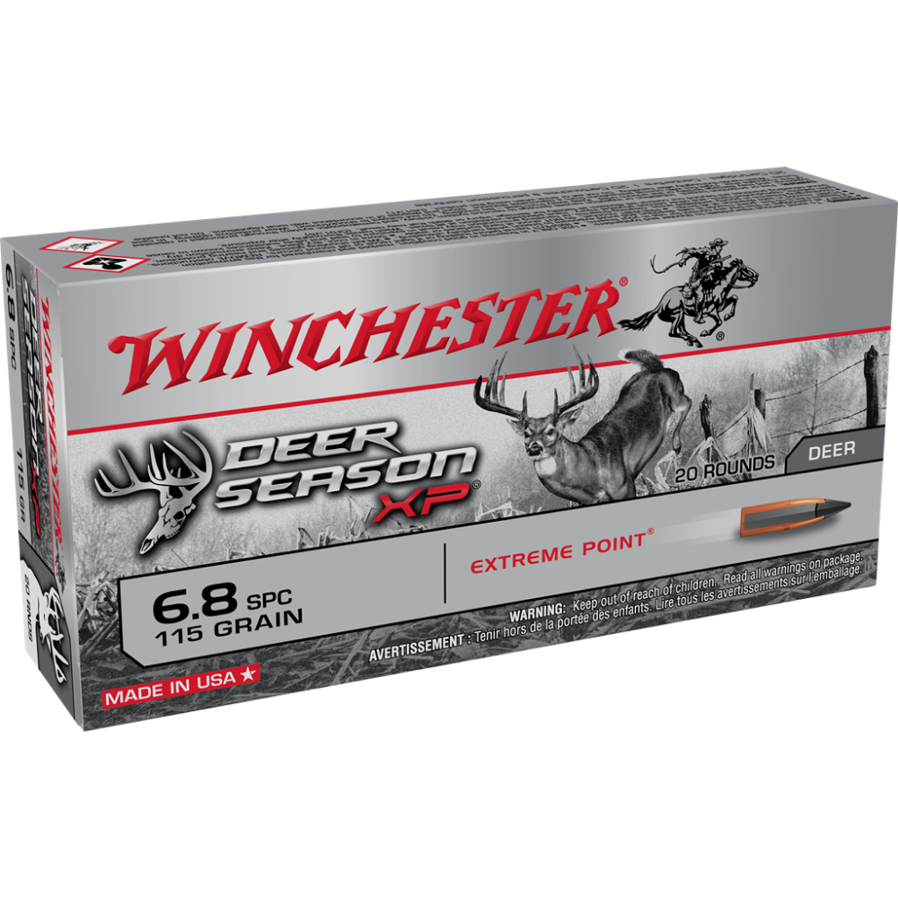 6.8 SPC Deer Season XP Extreme Point 120gr 20Rd