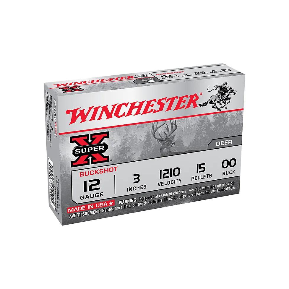 WIN S/X 12GA 3 00 Buckshot 15-Pellet 15RD