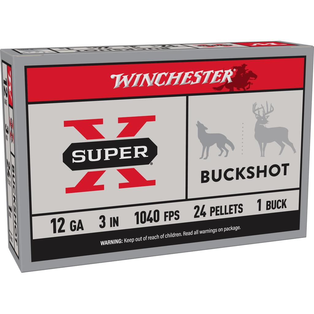 WIN S/X 12GA 3 #1 Buckshot 24-Pellet 5RD