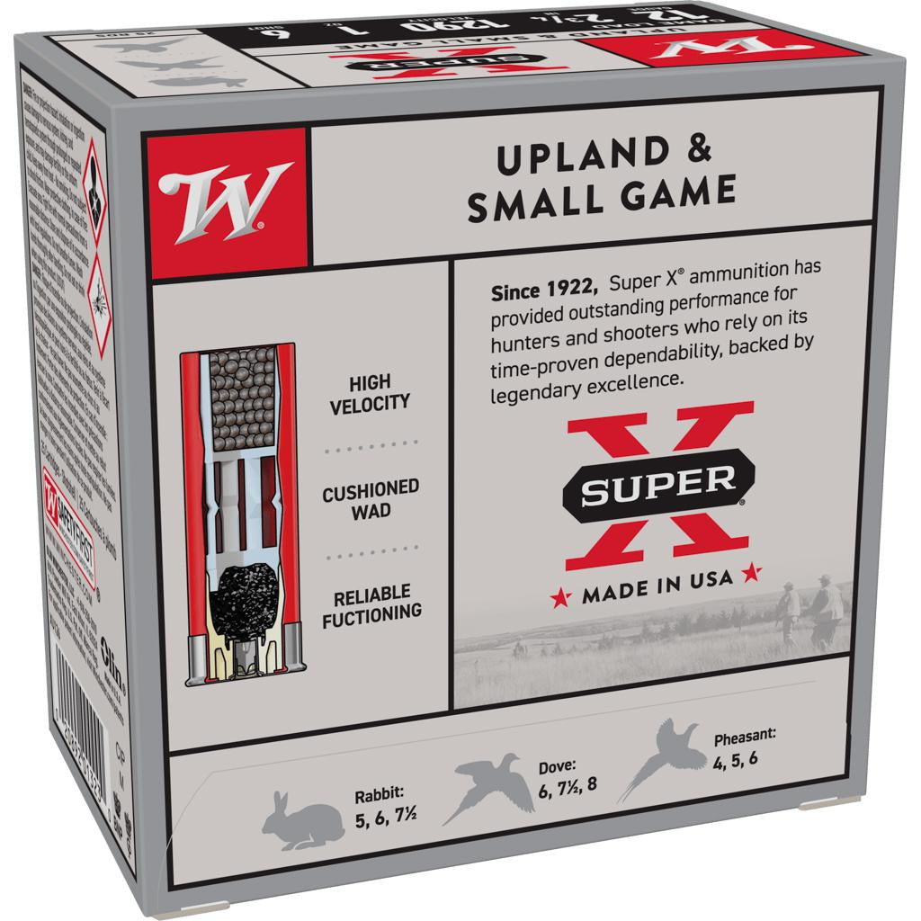WIN 12GA 2-3/4 SUPER-X UPLAND 1oz #6 25/RD
