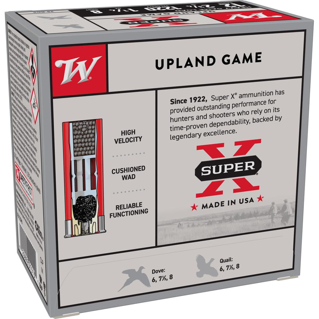 WIN 12GA 2-3/4 SUPER-X UPLAND HEAVY 1-1/4oz #8 25/RD