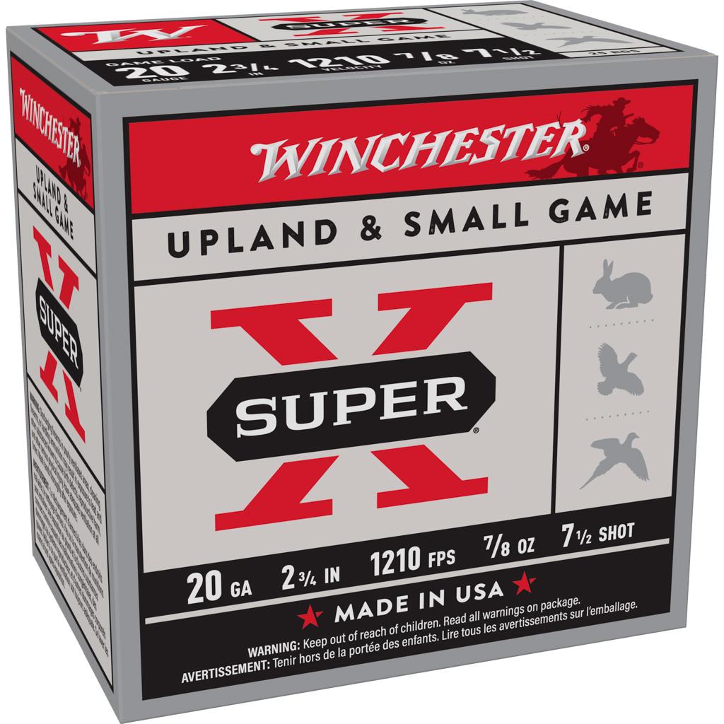 SUPER-X GAME 20GA 7/8OZ #7 1/2