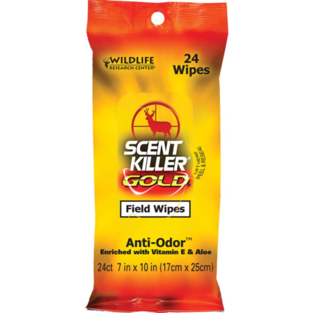 Scent Killer Gold Field Wipes 24 pack