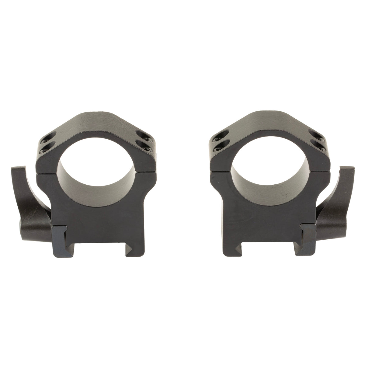Warne Maxima Horizontal Quick Detach Scope Rings - 1" - High