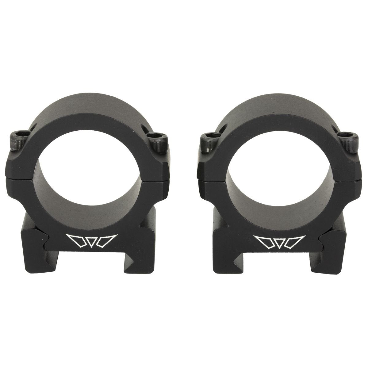 Warne Vapor Horizontal Scope Rings - Picatinny - 30mm - Low