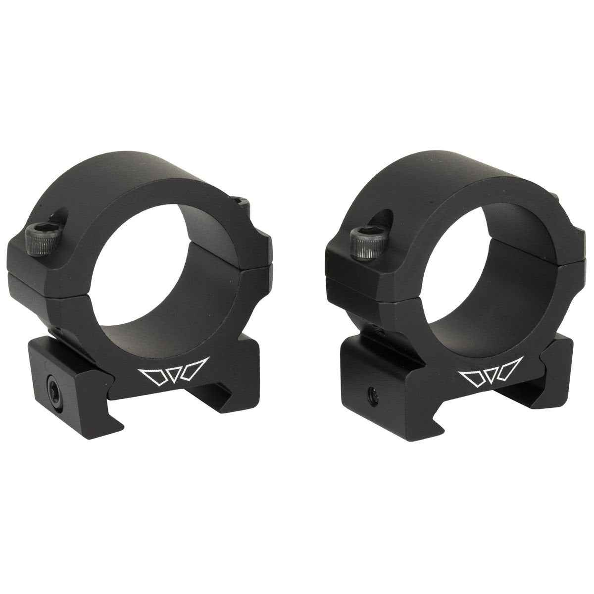Warne Vapor Horizontal Scope Rings - Picatinny - 30mm - Low
