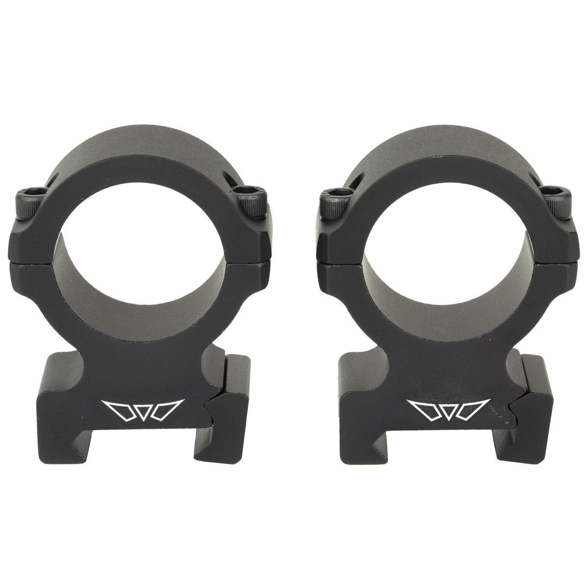 Warne Vapor Horizontal Scope Rings - Picatinny - 30mm - High