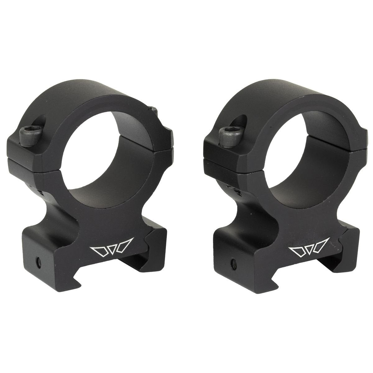 Warne Vapor Horizontal Scope Rings - Picatinny - 30mm - High