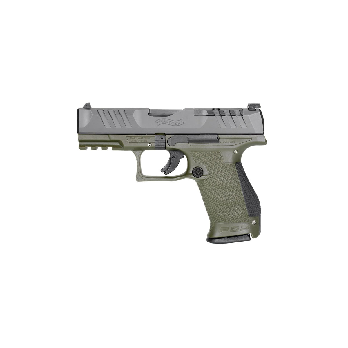 PDP Compact Optic Ready 4in Two-Tone Green .9MM PISTOL