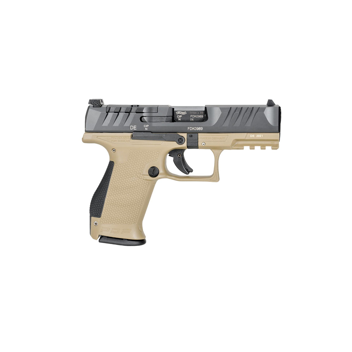 PDP Compact Optic Ready 4in Two-Tone Tan .9MM PISTOL