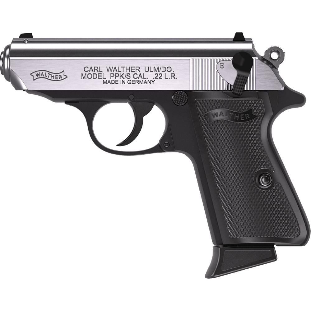 Walther PPK/s Stainless/Blk Two Tone .22LR 10rd