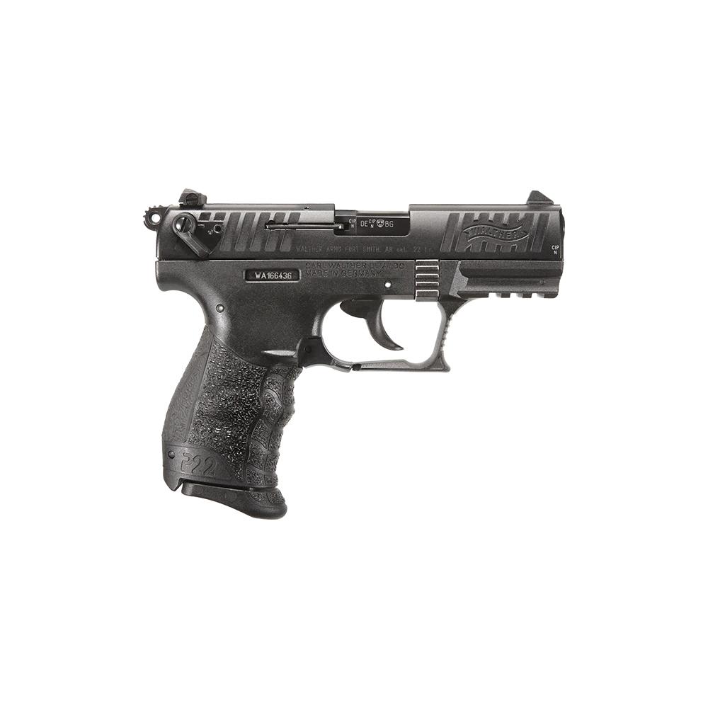 P22Q .22 L.R.  Black  10 round 2 Mags