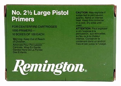 REMINGTON PRIMERS LARGE PISTOL