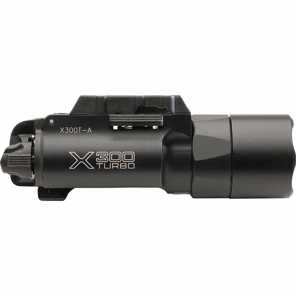 Surefire X300U Turbo Weapon Light - Rail Mount - 650 Lumens - Thumbscrew or Quick Attach