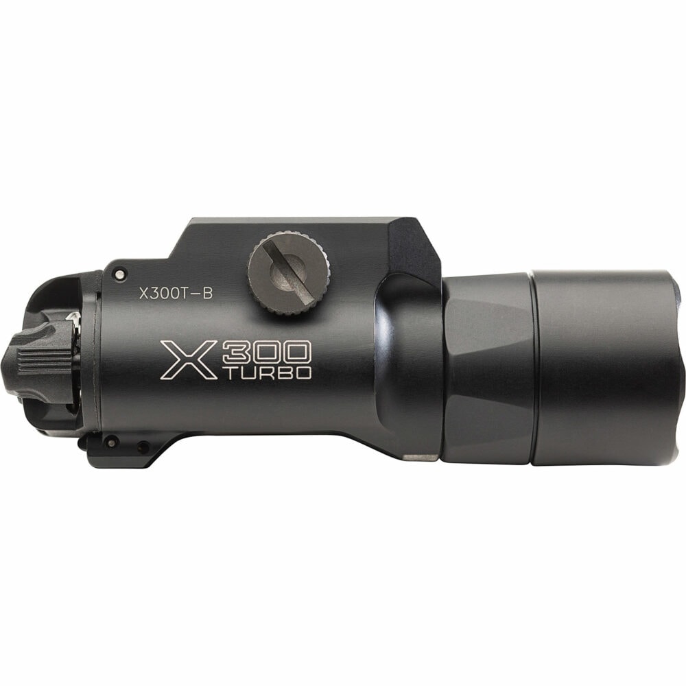 Surefire X300U Turbo Weapon Light - Rail Mount - 650 Lumens - Thumbscrew or Quick Attach