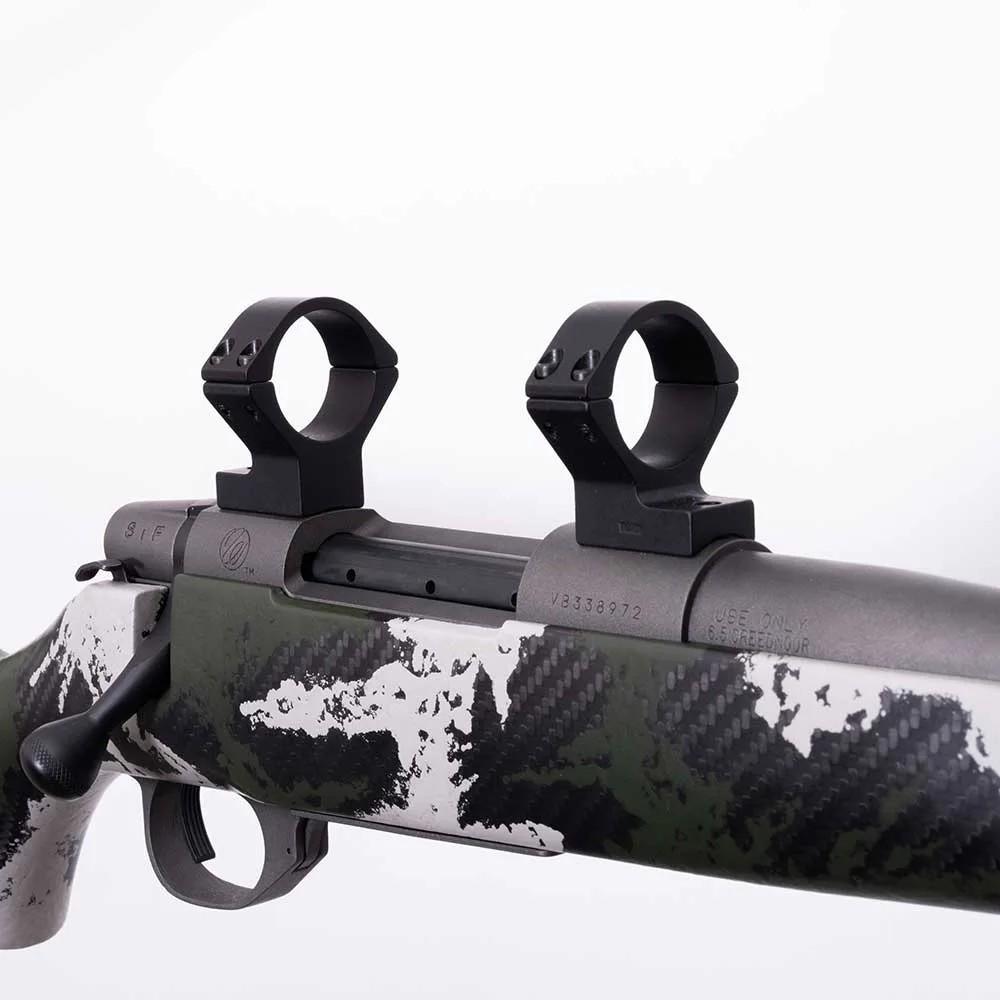 Wby Vanguard Scope Mnt Long & Short Action 1in Low MBlk