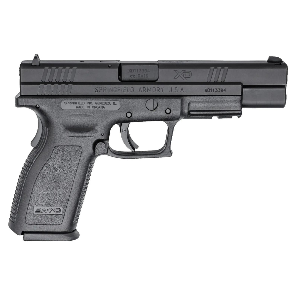 XD 9MM TACTICAL 5 BLACK W-2 10RND MAGAZINES