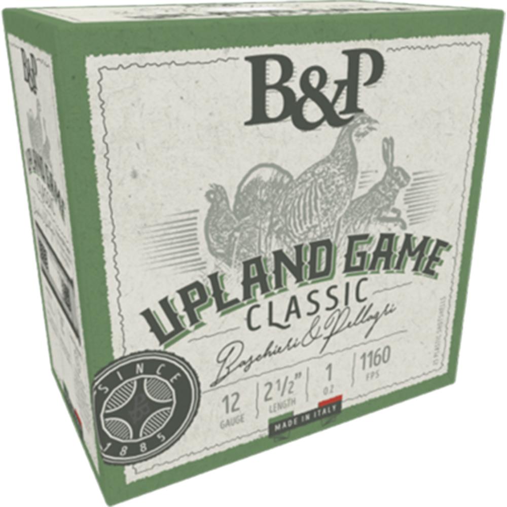 B&P Upland Classic 12 ga 2 1/2 1oz #7.5 Shot 1,160 FPS