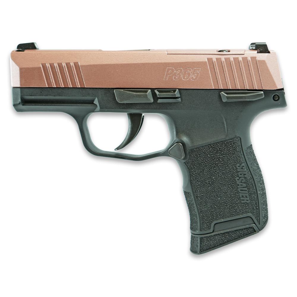 Sig P365-380-BSS-MS Nitron Pistol Rose Sparkle Slide