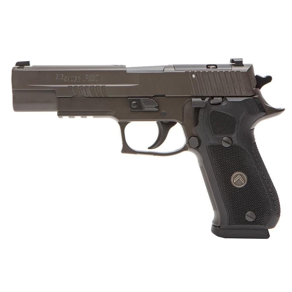 SIG P220 Legion 10mm Optic Ready Gray Coated Frame/Slide Blk G10 Grips