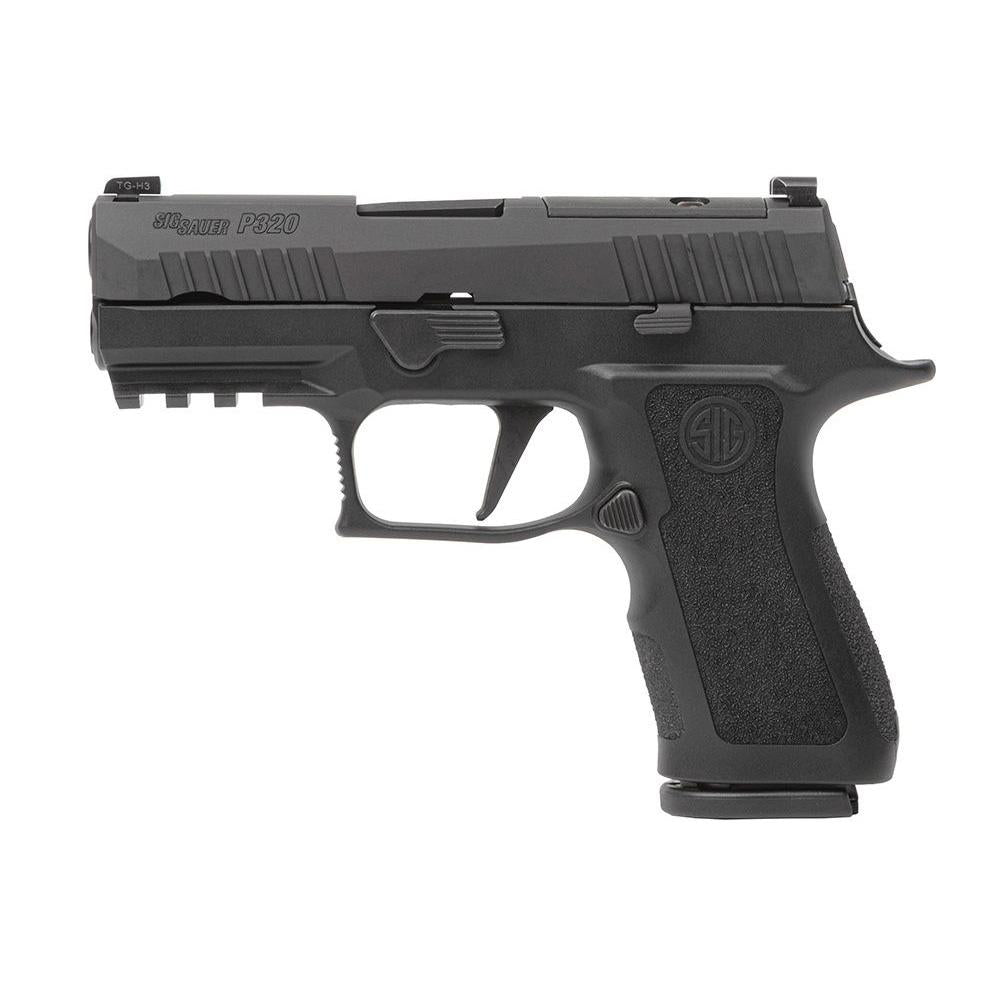 SIG P320 Xseries 9mm BLK 3.6in (2) 15rd Steel Mag