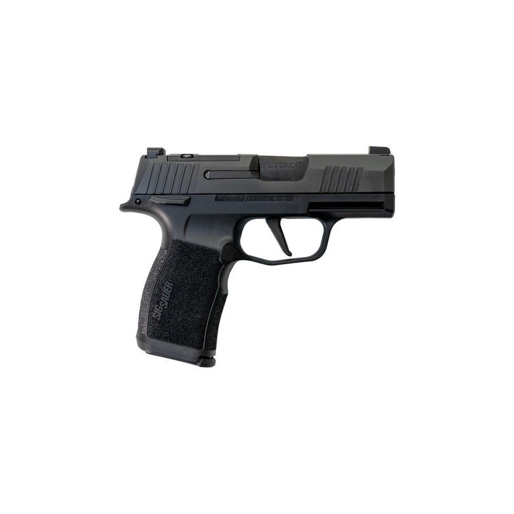 P365X, 9mm, 3.1in, X-Grip, Manual Safety, Nitron, 2-10rnd mags
