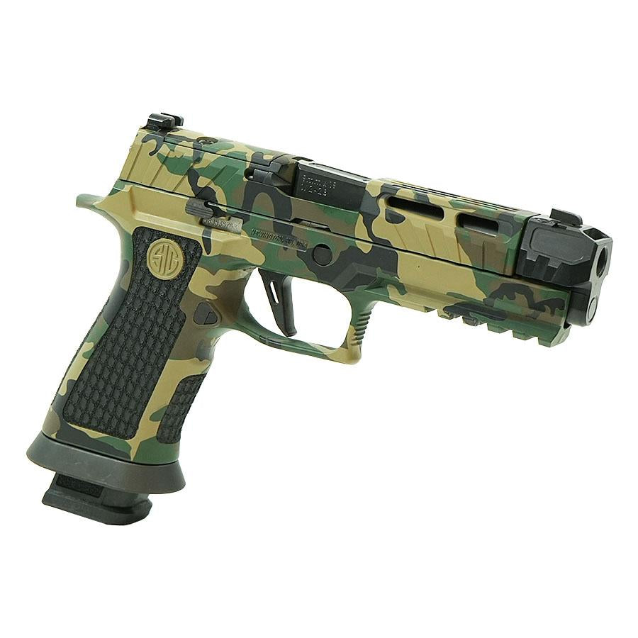 SIG P320 SPECTRE COMP 9MM (2) 21rd MAG, SC81 Woodland Camo