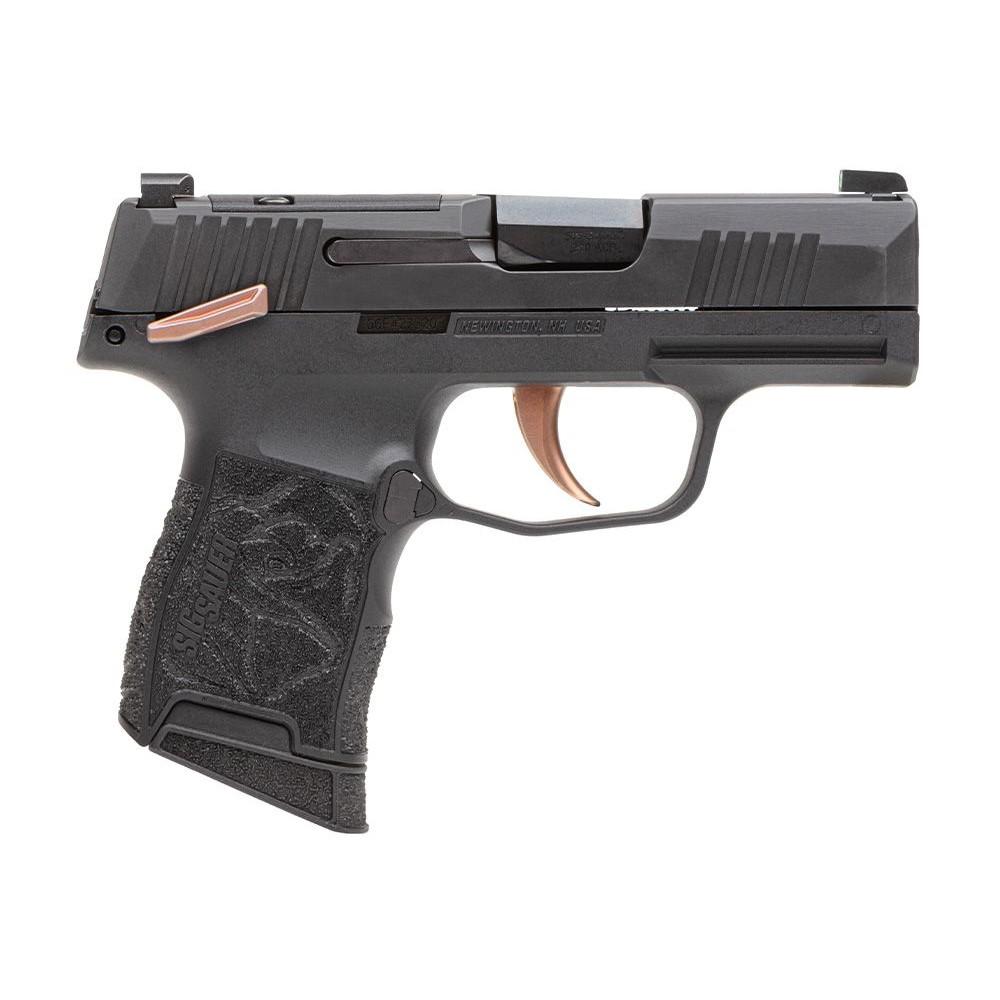 SIG P365 ROSE 380 Auto Kit includes (2) 10rd Mag and Vaultek Pistol Safe