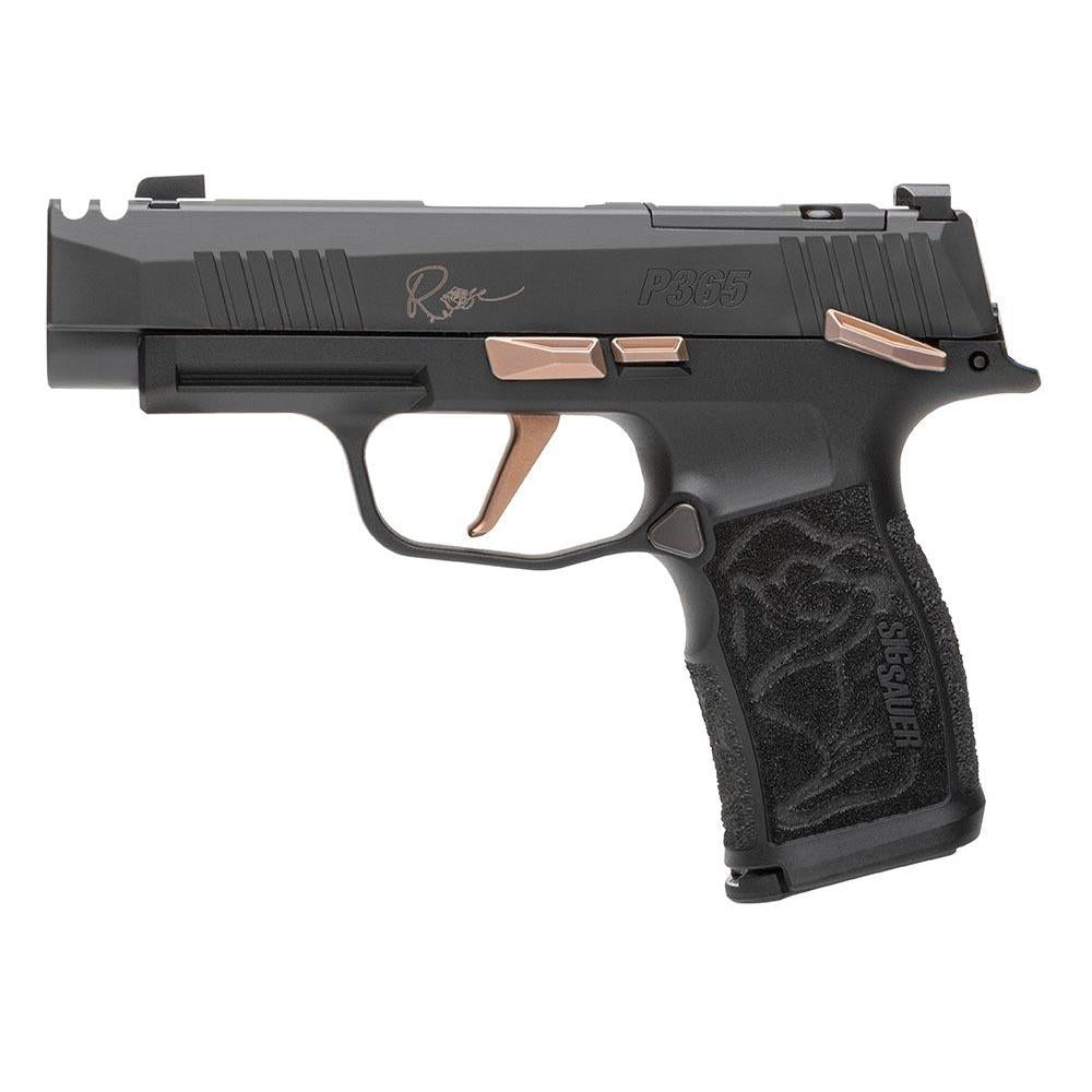 SIG P365 ROSE XL COMP 9mm Kit includes (2) 12rd mags & Vaultek Pistol Safe