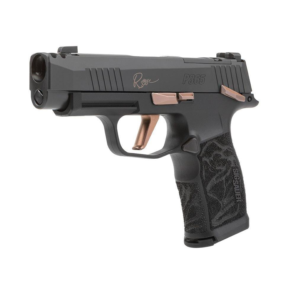 SIG P365 9MM ROSE  (2) 10rd mags OPTIC READY