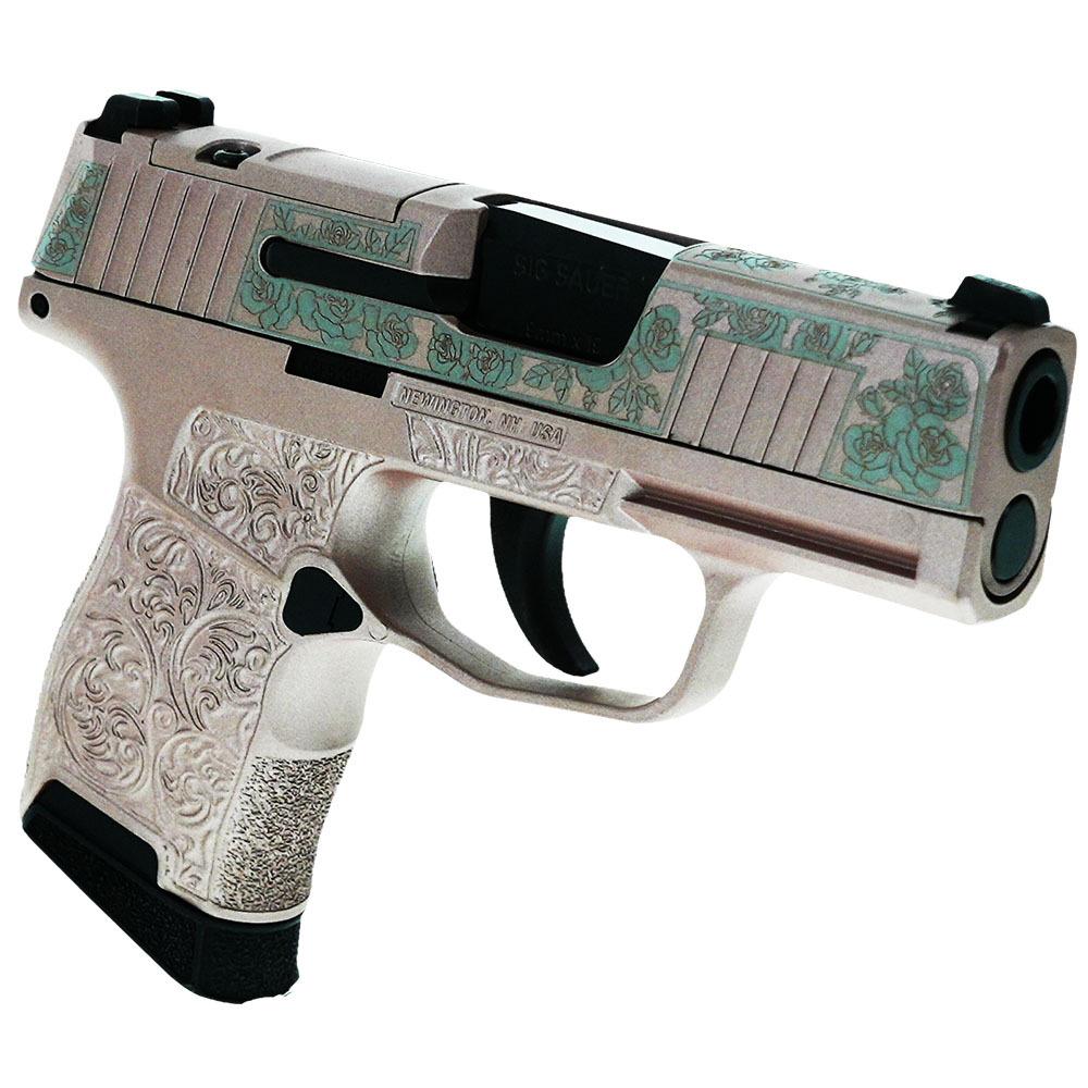 P365 9MM 3.1  BLK STRIKR XRAY3 OPTIC READY 2 MAGS-Roses Rose Gold