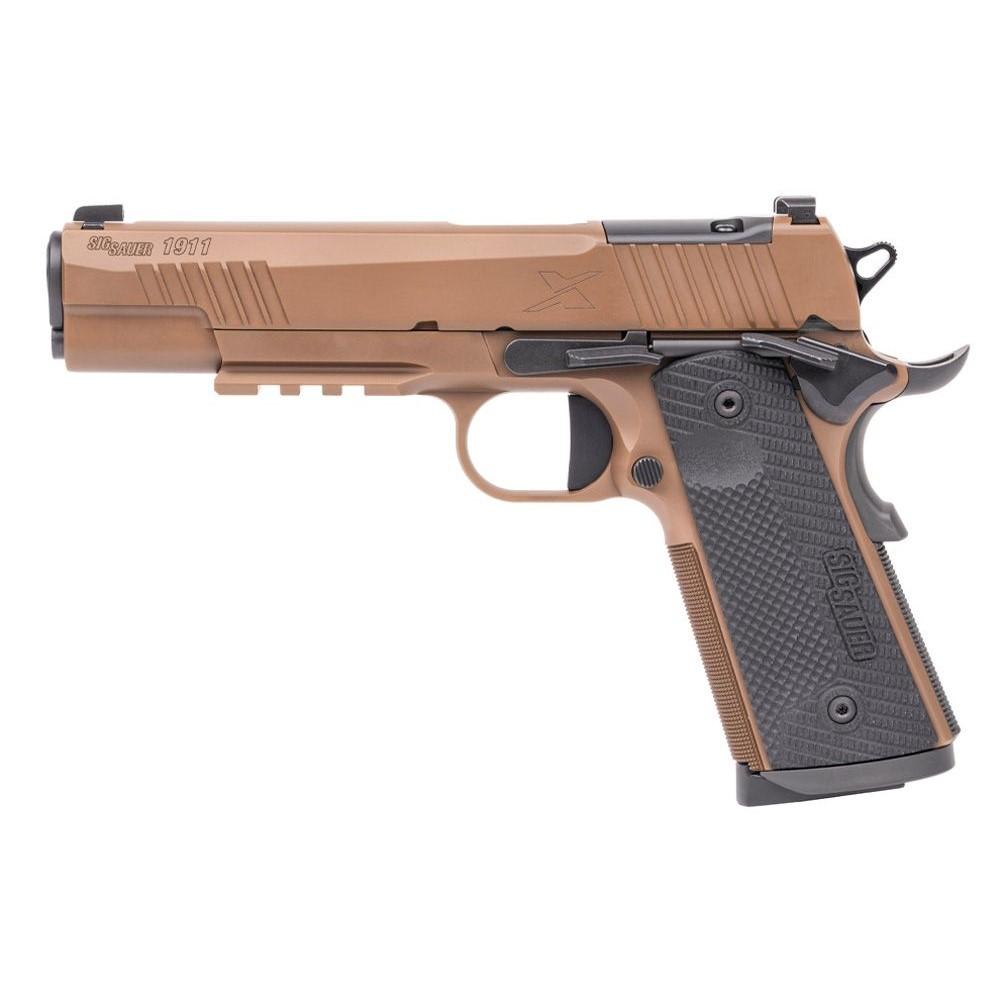 Sig 1911 XSeries Full Size .45ACP Coyote Tan PVD Pistol (2) 8rd mags