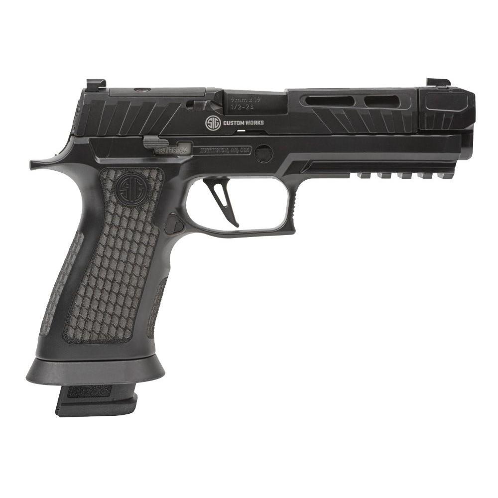 SIG P320 SPECTRE COMP BLACKOUT 9MM (2) 10rd Steel MAG