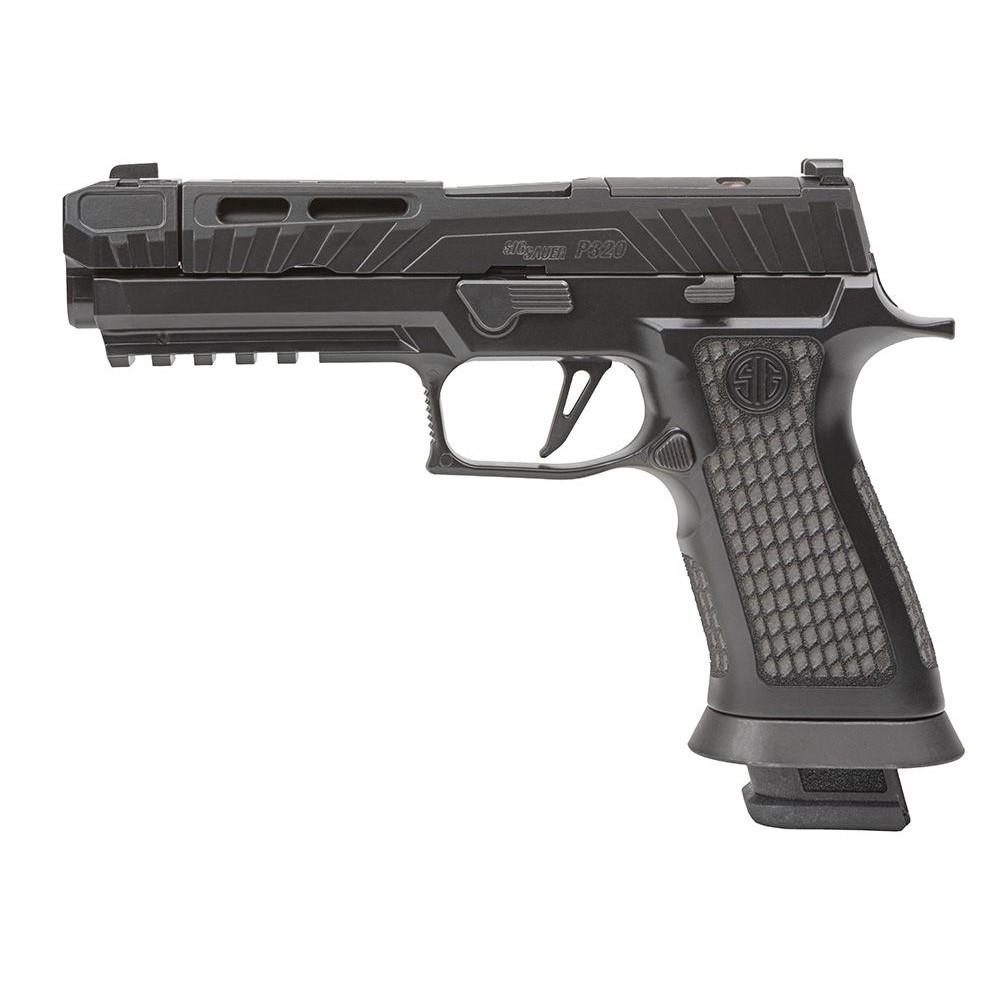 SIG P320 SPECTRE COMP BLACKOUT 9MM (2) 10rd Steel MAG