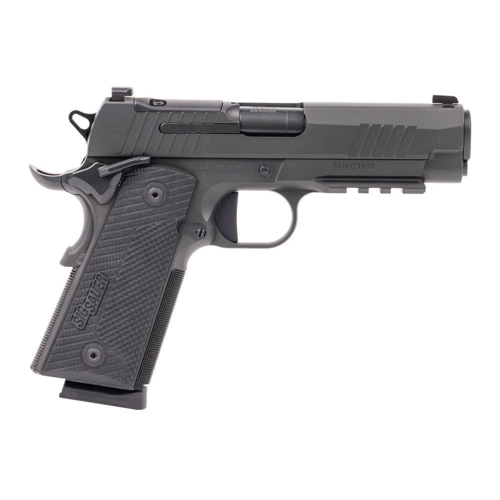 Sig 1911XCarry 45ACP 4.25'' Brl NS 2/8rd Mag Blk