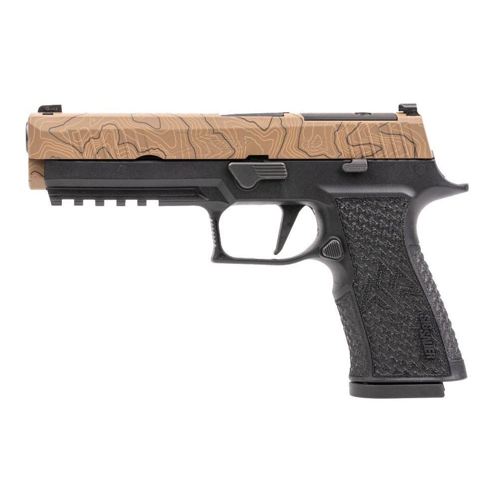 Sig P320 XTEN Endure 10mm Auto Topographic Pattern (3) 15rd Mags