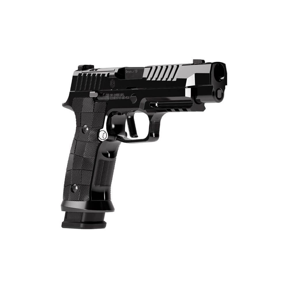 SIG P320 9MM 3.9IN RESERVE HIGH POLISH DLC SXG GRIP 3-21RD OR COMP