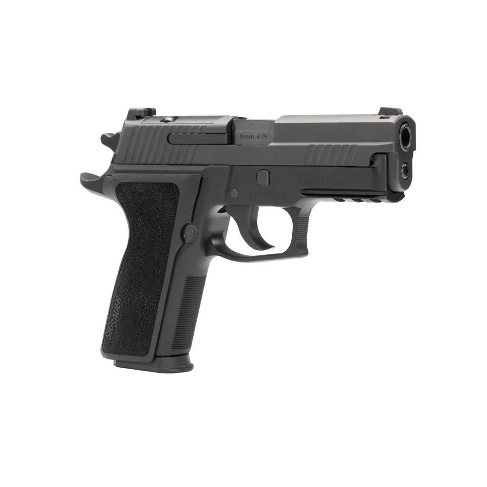 P229, 9MM, 3.9 IN, ELITE, BLK, DA/SA, SIGLITE, E2 GRIP (2) 15RD MAG, SRT OR