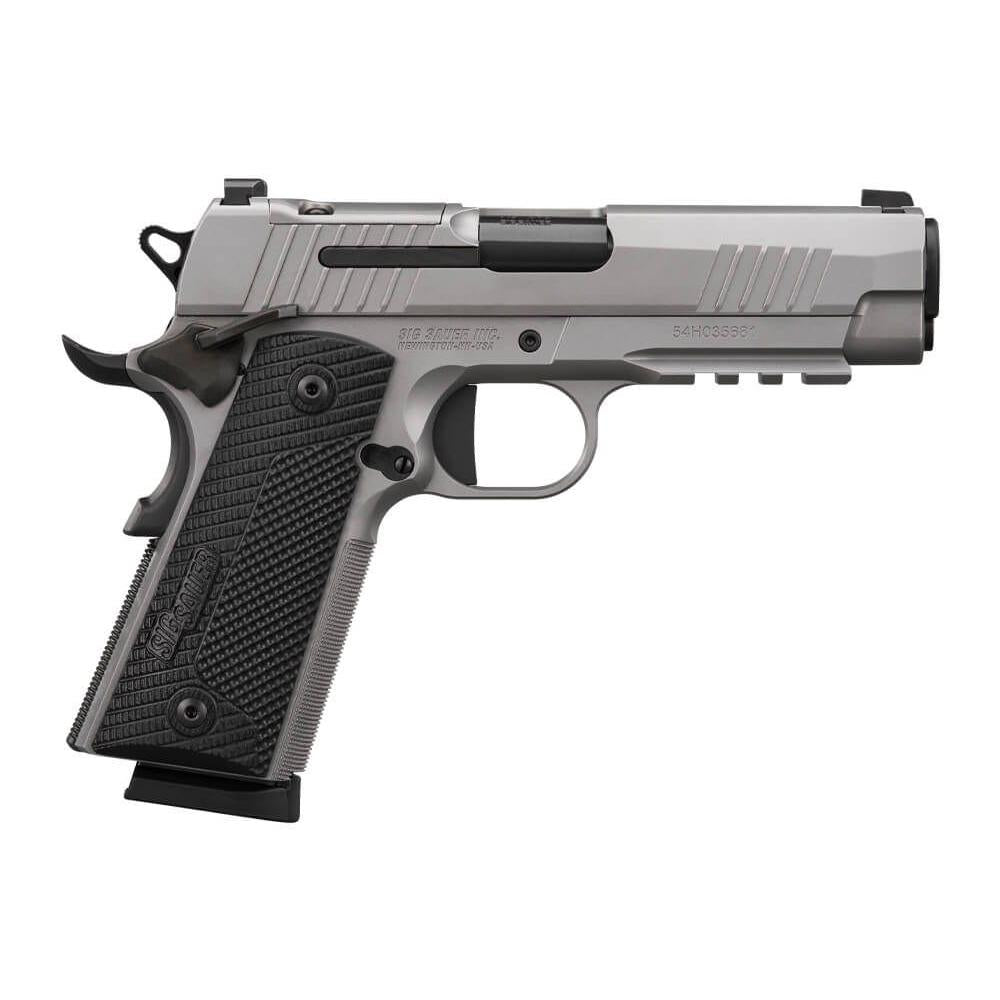 SIG 1911, 45 ACP, 5IN, X-SERIES, SS, SAO, 2-8RD MAG, OPTIC READY
