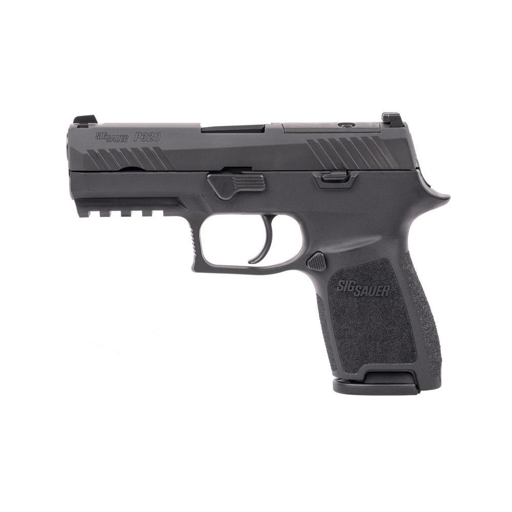 SIG P320 9mm 3.9in Blk Striker Optic Ready (2) 15rd Mags
