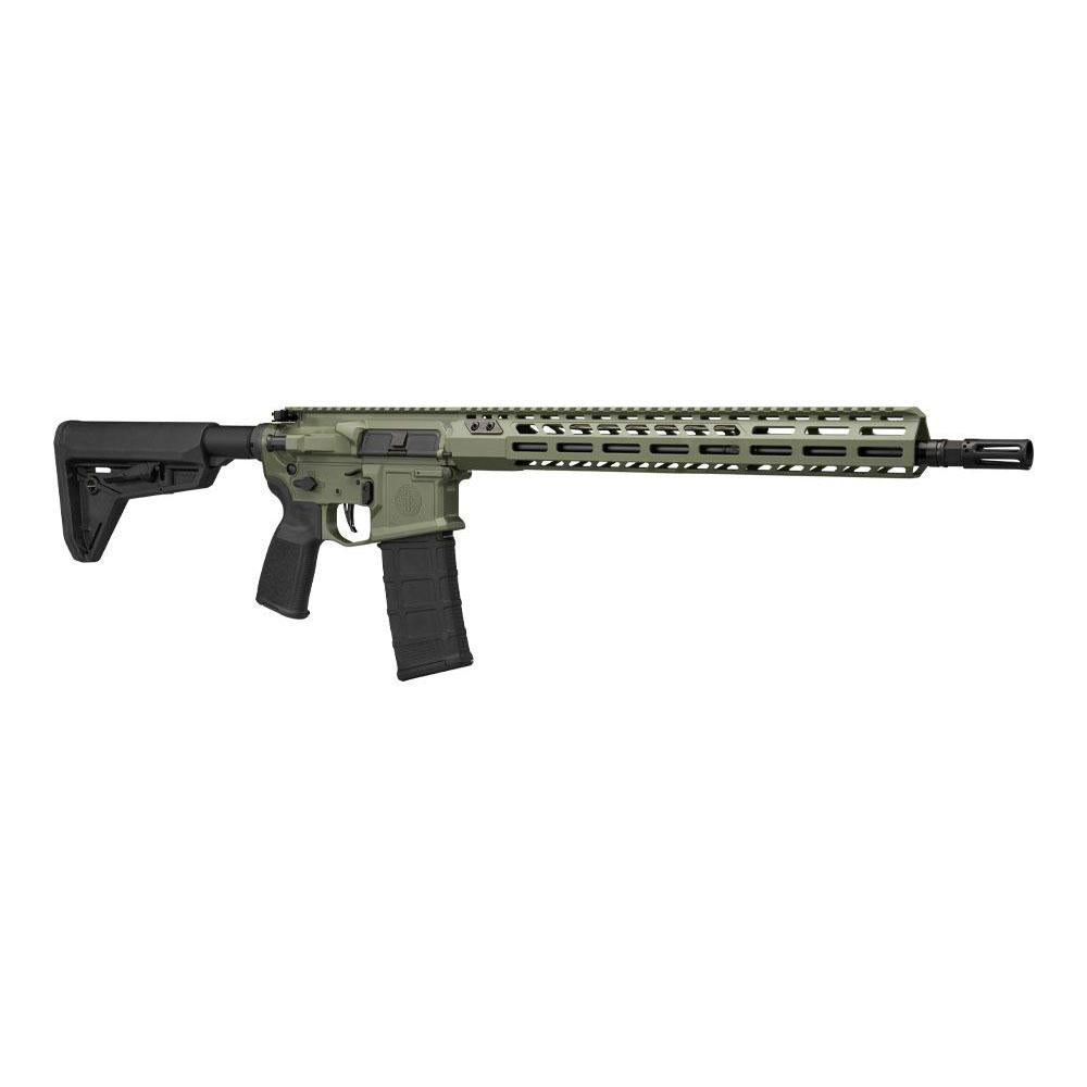 SIGM400 SDI 5.56 RIFLE 16'' X RIFLE GREEN SEMI TELE STOCK AL MLOK 30RD MAG