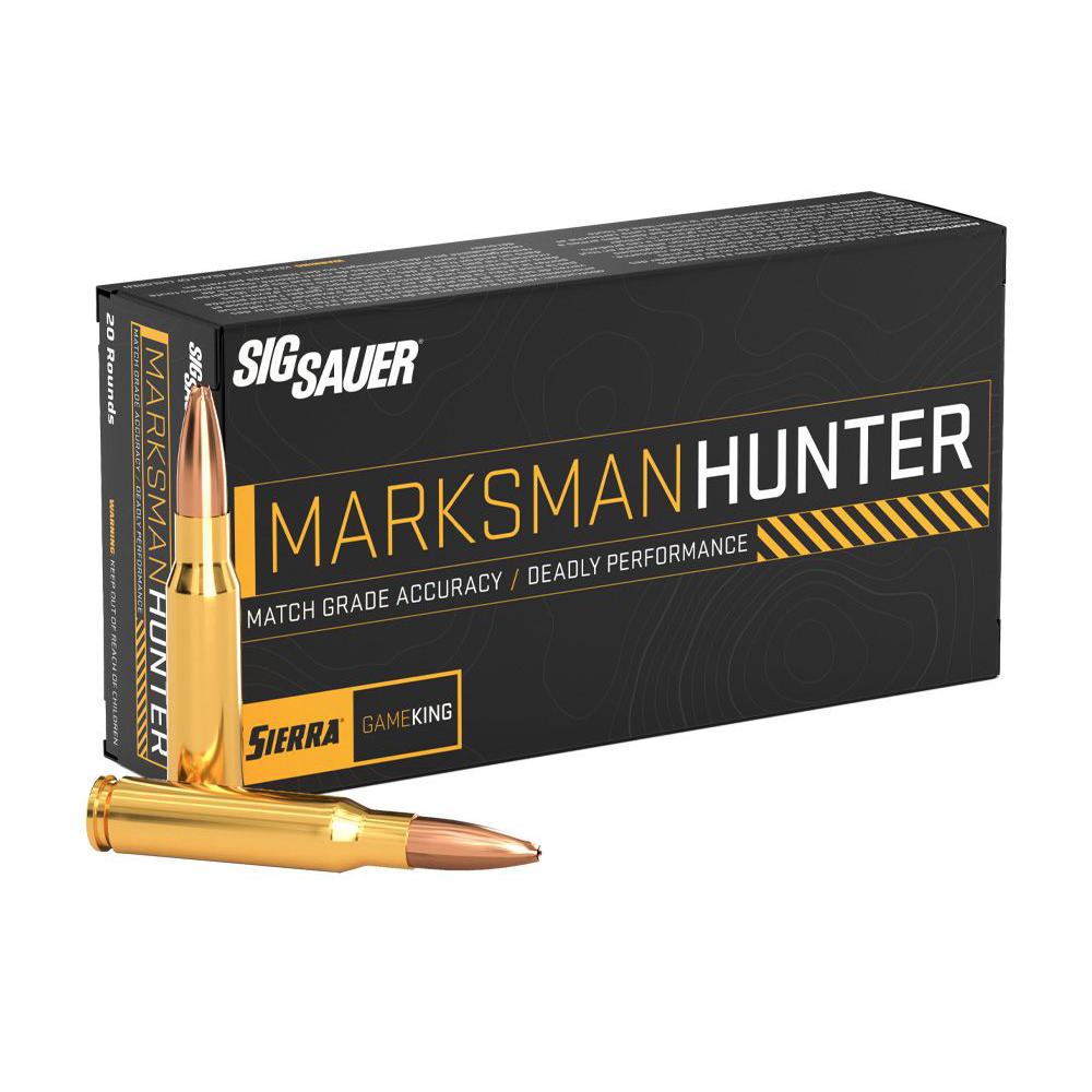 AMMO 308 WIN 165GR MARKSMAN HUNTER GAMEKING BOX/20