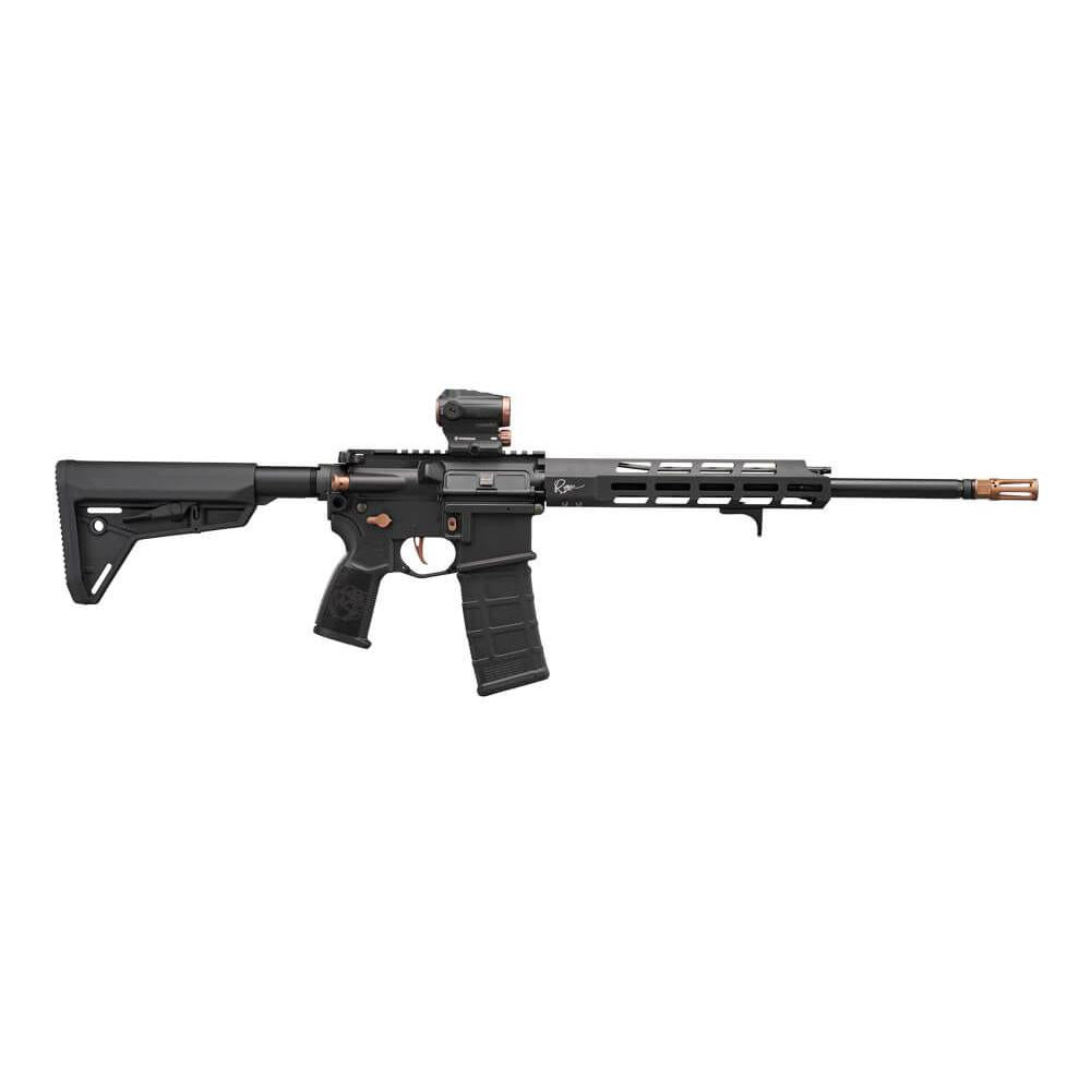 SIGM400 5.56 16'' ROSE BLK SEMI ROMEO 5X2 TELE STOCK (2) 30rd MLOK