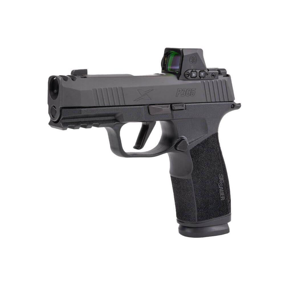 P365 9MM 3.1' BLK STRKR XRAY 3 SGHTS  2-17RD STL MAG COMP SIG-LOC CMPCT