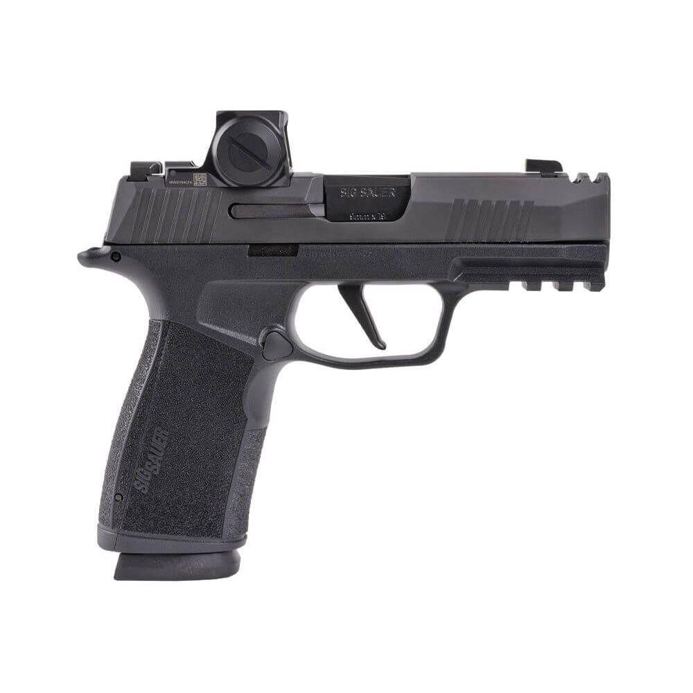 P365 9MM 3.1' BLK STRKR XRAY 3 SGHTS  2-17RD STL MAG COMP SIG-LOC CMPCT
