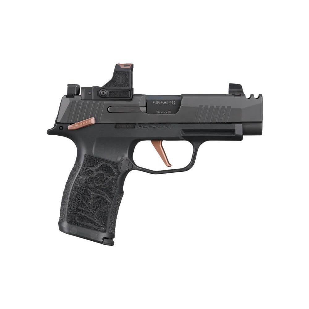 SIG P365 9MM 3.7IN RSE BLK XRAY 3 SUPP SGHT 2-12RD MAG RME-RS MNL SFTY COMP