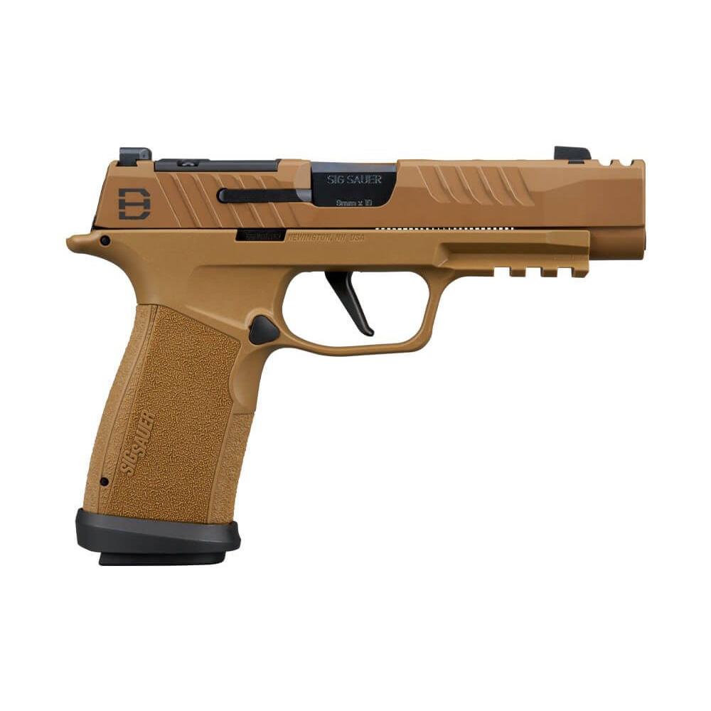 SIG P365 9MM 3.7IN DH3 COYOTE X-RAY 3 OR (3)10RD COMP MAGWELL