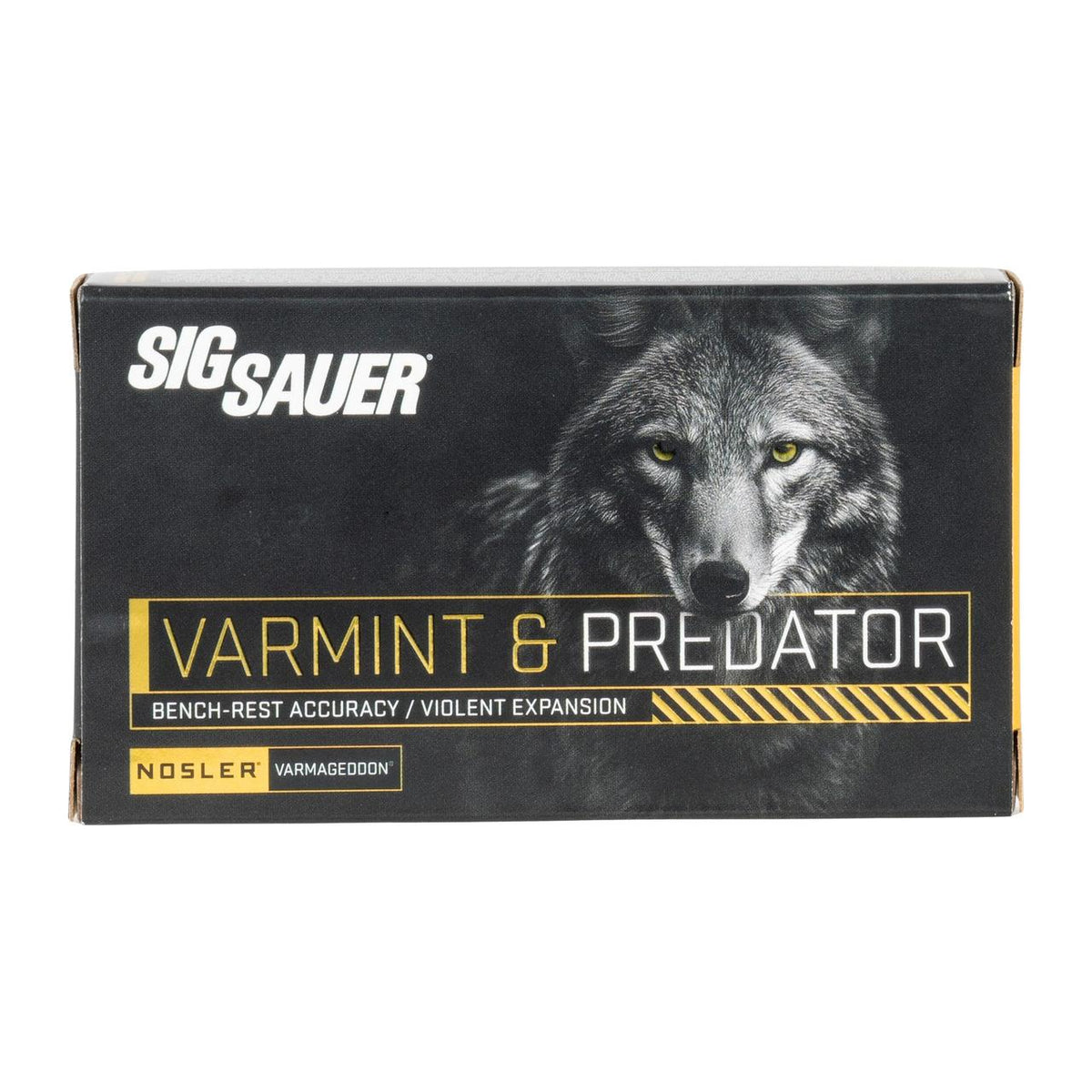 SIG AMMO 223 REM 55GR VARMINT & PREDATOR VARMAGEDDON BOX/20
