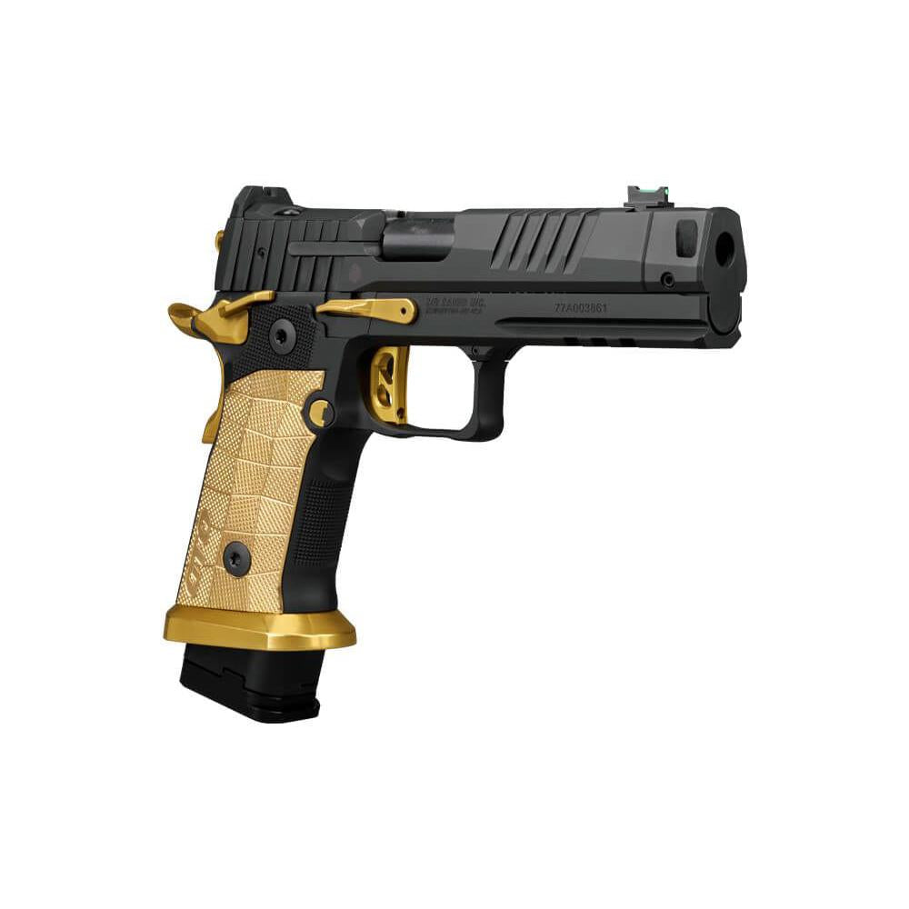 P211 SPECTRE 9MM 4.4IN SAO FO BRASS GRP (1)23 (2)21RD MAGs OR COMP