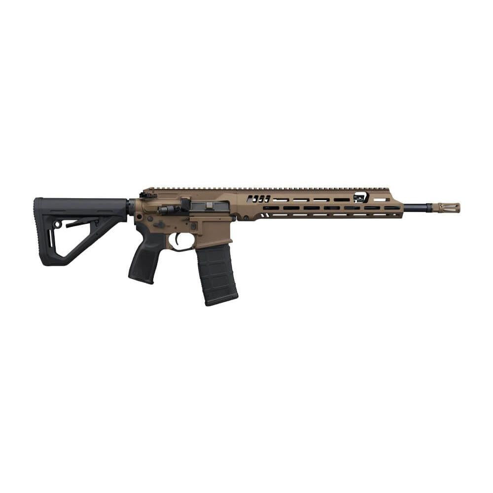 SIG516 G3 5.56 16IN BRONZE CERAKOTE TELE STOCK AL MLOK HG (1)30RD